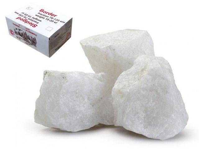 Камень для бани  Кварц (жаркий лед), колотый, коробка по 10 кг, ARIZONE (62-101005)