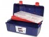 Ящик для инструмента пластмассовый 35,6x18,4x16,3см (с лотком и органайзером) (123009) (TAYG)