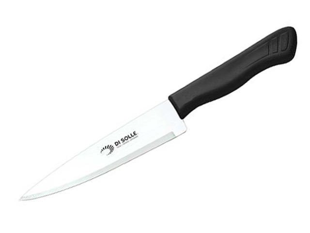Нож кухонный 17.6 см, серия PARATY, DI SOLLE (Длина: 297 мм, длина лезвия: 176 мм, толщина: 1 мм. Прочная пластиковая ручка.) (01.0108.16.04.000)