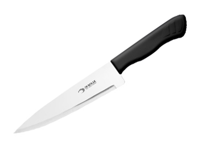 Нож кухонный 20 см, серия PARATY, DI SOLLE (Длина: 321 мм, длина лезвия: 200 мм, толщина: 1 мм. Прочная пластиковая ручка.) (01.0119.16.04.000)