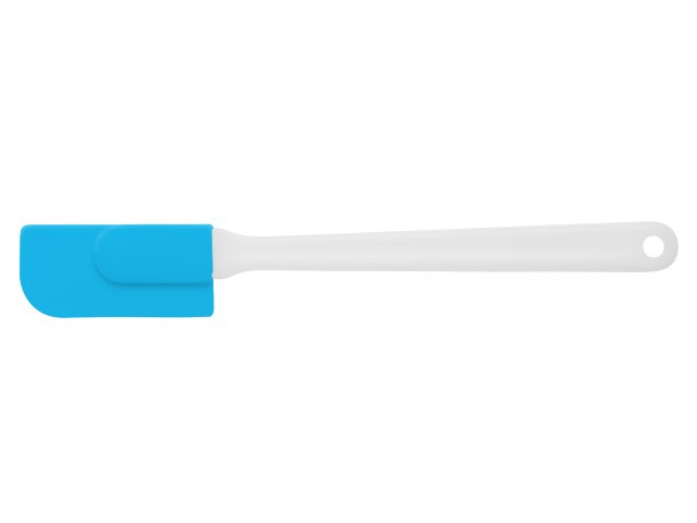 Лопатка силиконовая, 23.5 х 3.5 см, синяя, PERFECTO LINEA (Супер цена!) (21-007612)