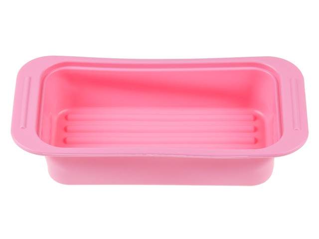Форма для выпечки, силиконовая, прямоугольная, 25 х 13.5 х 5 см, розовая, PERFECTO LINEA (20-013427)