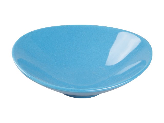 Салатник керамический, 160 мм, овальный, серия Стамбул, синий, PERFECTO LINEA (Супер цена!) (18-161401)