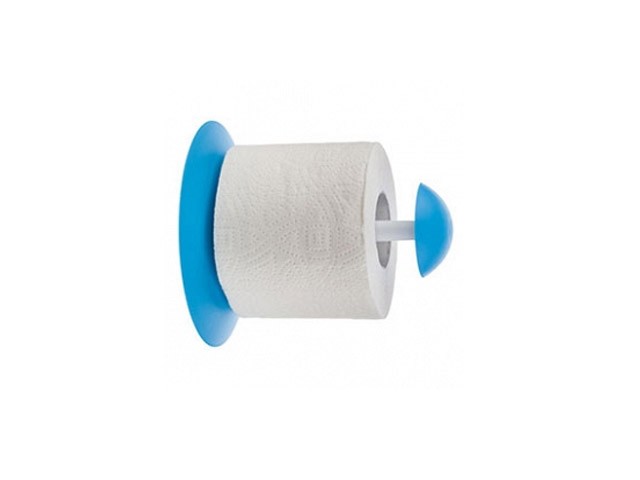 Держатель для туалетной бумаги "Aqua", голубая лагуна, BEROSSI (Изделие из пластмассы. Размер 151 х 150 мм) (АС22847000)