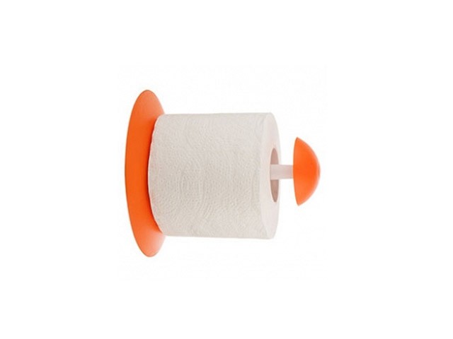 Держатель для туалетной бумаги "Aqua", мандарин, BEROSSI (Изделие из пластмассы. Размер 151 х 150 мм) (АС22840000)