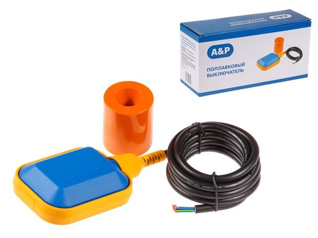 Поплавковый выключатель с кабелем 2,0 м A&P (AP03A05200)