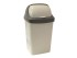 Контейнер для мусора РОЛЛ ТОП 25л (мраморный) (М2467) (IDEA)