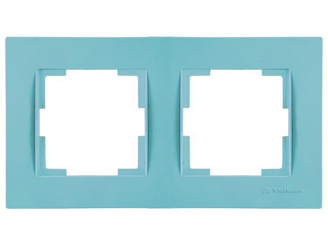 Рамка 2-ая горизонтальная синяя, RITA, MUTLUSAN (2220 800 1212)