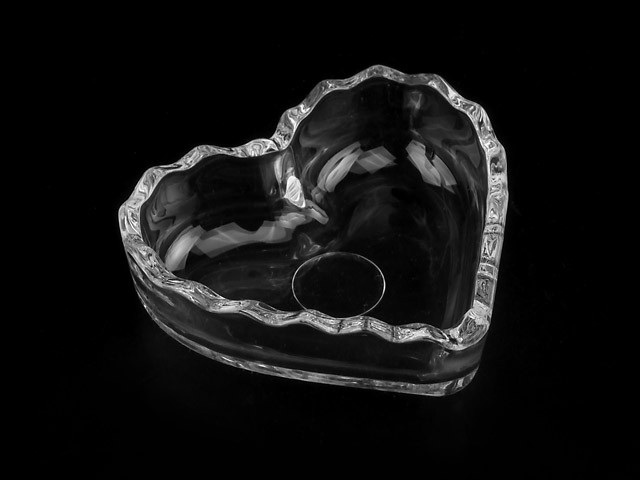 Салатник стеклянный, 110x100 мм, Любовь (Love), NORITAZEH (750702W)